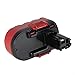 POWERAXIS 18v 2.0Ah Replacement for Bosch BAT025 BAT026 BAT160 BAT180 BAT181 BAT189 Cordless Tools(Red&Black)