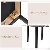 Yaheetech Set of 2 Dining Chairs Classic Parson Style with Solid Wood Legs view 5