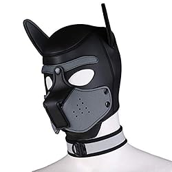 Adults Neoprene Puppy Hood Mask with