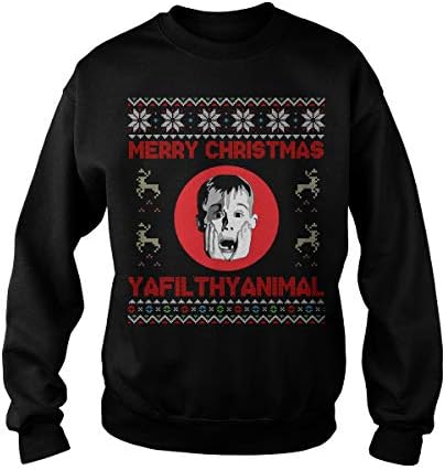 Christmas Home Alone Filthy Animals Knit Sweatshirt