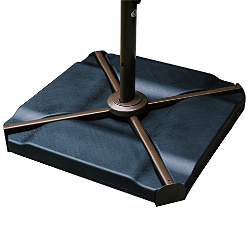 Umbrella Stands & Bases Abba Patio Cantilever Offset Plate Set, Black