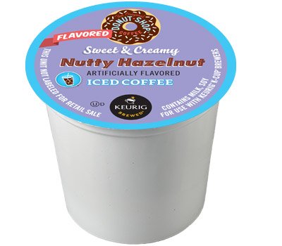 Creamy Nutty Hazelnut Iced Coffee 