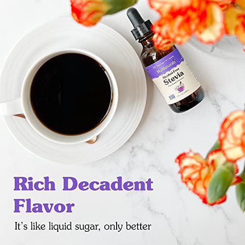 NuNaturals Liquid Stevia, SugarFree Sweetener, PlantBased Sugar