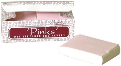 Matty 6x250 LEAF Pink's Perming Paper 70x50mm - B05 by Matty
