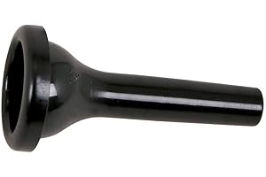 PINSTRUMENTS pBone 5G Large Shank Plastic Trombone Mouthpiece PBMPC5G - Fun and Affordable For Beginners to Intermediate - BB - Durable AntiMicrobial ABS Plastic Construction - Black