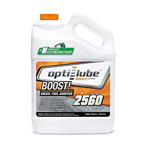 OptiLube Boost! Maximum Cetane Formula Diesel Fuel Additive 1 Gallon