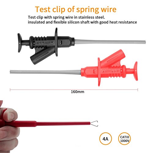 10-in-1 Electronic Test Lead Kit Multimeter Test Lead Set Automotive Test Lead Kit And Auto Diagnostic Tools