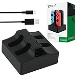Nintendo Switch Joy-Con Charging Station Dock 4 in 1 USB Powered Nintendo Switch