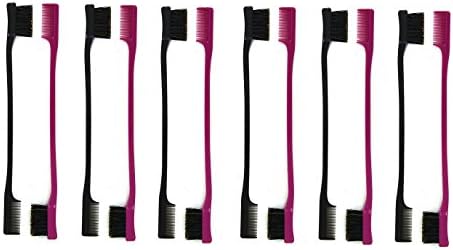 MayaBeauty Double Sided Edge 12 piece combo (6 pink & 6 black)