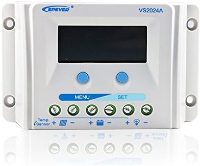 ZHC Solar Charge Controller 20A/30A PWM System with Multiple Load Control Modes (20A)