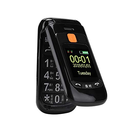 Cell Phone for Seniors,Easy to use Full VoiceAssistance Touch 2.4 inch