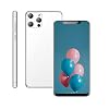 Unlocked Cell Phone，X40 Android Smartphone, 6.11-inch HD+U Nouth Screen, 3GWCDMA : 850/2100MHZ SIM Card Frequency Band，1GB RAM 16GB ROM, 3800mAh，Front Rear Camera (White)