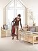 Dirt Devil M085590RED Featherlite Bagged Upright Vacuum, Red