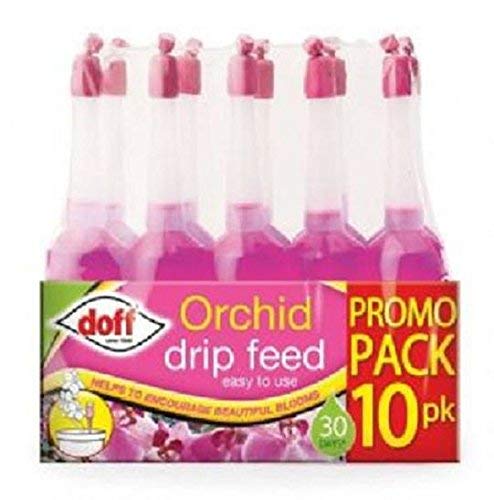 Doff New Pack 10 Orchid Plant Feed Drip Feeders Brand