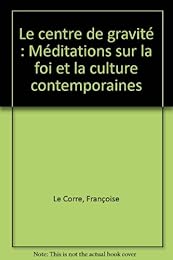 Le  centre de gravité