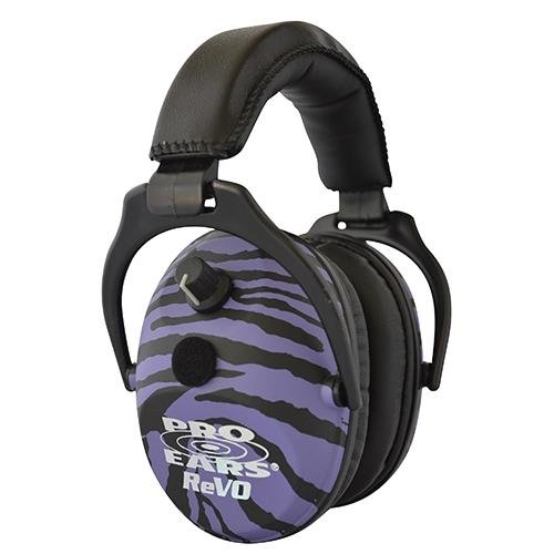 Pro EarsReVO Electronic Earmuffs, Child-Sized Hearing Protection Muff, NRR 25, Dual Circuit Board, Exclusive DLSC Technology