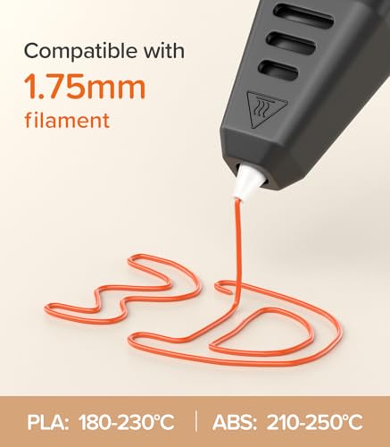 Bulaida 3D Printing Pen with LED Display, 1.75mm 3D Drawing Pen with 10 Colors PLA Filaments, Stencil Template, Charger, Art & Craft Kit, Cool Stuff