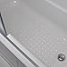 Bathroom Bath Shower Mat Vinyl Material Extra Long 39 x 15.5 Inches (Clear)