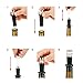 BonDream Reusable Wine Vacuum Bottle Stoppers For Air-Tight Wine Beer Champagne Storage - Extends the Life of Wine Drinks,Set of 6