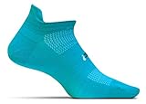 Feetures High Performance Ultra Light No Show Tab Aqua