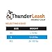 ThunderLeash No-Pull Dog Leash (Small (12 to 25 lbs), Black)