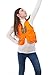 TrailCrest by Treel Kid's Upland Deluxe Blaze Orange Safety Front Loader High Visibility Vest, Medium