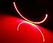 iJDMTOY 4pc Set Red LED Circuit Boards Compatible With 2010-2013 Chevrolet Camaro, For Taillamp Afterburner Halo Ring Effect Retrofit w/Taillight and Brake Light Feature