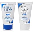 Free & Clear Shampoo and Conditioner, 2 Ounce Travel Size