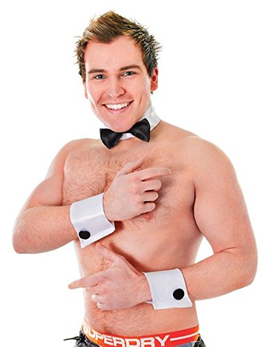 Male Stripper Cuffs & Bowtie Kit