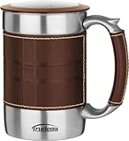 Trudeau Executive Boardroom 16-Ounce Desk Mug, Brown