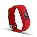 ECSEM Large Replacement Bands and Straps for Garmin Vivofit JR & Vivofit JR.2 & Vivofit 3, [fits 5.5~8.5 inch Wrists] for 5 Years Kids or Older Children, Black/Slate/Red