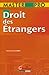 Droit de Ã©trangers (French Edition) by 