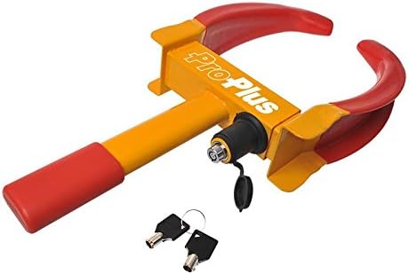 Pro Plus 341341 Universal Wheel Clamp, Orange