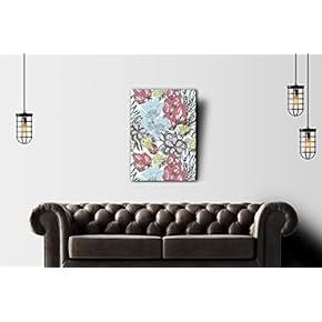 Farmhouse Style Painting Wall Decor for Living Room Wood Framed