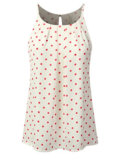 Jj perfection women s round neck front pleated chiffon …
