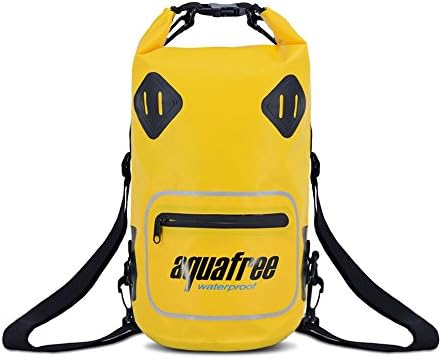 aquafree floatable Waterproof 10L Dry Bag Roll Top Dry Compression Sack Keeps Gear Dry for Kayaking, Beach, Rafting, Boating, Hiking, Camping and Fishing