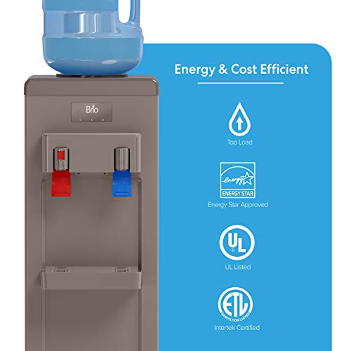 Brio 100 Series Top Loading Mini Water Cooler Dispenser Tri Temp