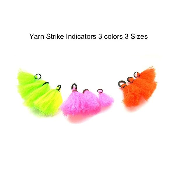 Aventik-Yarn-Strike-Indicators-3-colors-3-Sizes-Hand-Tied-Floating-Fly-fishing-Nymphs-Dry-Fly Aventik-Yarn-Strike-Indicators-3-colors-3-Sizes-Hand-Tied-Floating-Fly-fishing-Nymphs-Dry-Fly