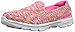 SKECHERS Performance Womens Go Walk 3 Crazed Walking Shoe,Hot Pink/Lime,7 M US