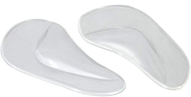 3 Pairs Arch Support Shoe Insoles for Flat Feet or Arch Issues, Gel Arch Inserts Specially for 3-10 Years Children, Adhesive Arch Pad Relieve Pressure & Feet Pain (for Kids)