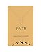 Zealmer Gold Cross Necklace Religious Crucifix Pendant Necklace with Faith Reminder Card