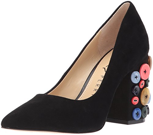 Katy Perry Women's The Anjelica Pump, Black, 8 Medium US