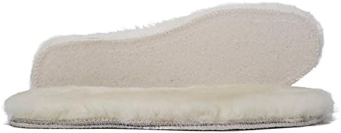 DOGDAN Sheepskin Replacement Insoles -Unisex Cozy Warm Thick Fleece Wool Insoles