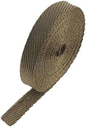 Heatshield Products 371025 1" Wide x 25' Lava Header and Exhaust Insulating Heat Wrap Roll