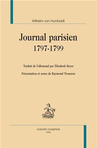 Journal parisien, 1797-1799