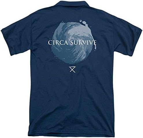 Circa Survive - Storm - Adult Polo - Back Print - Small