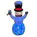 SEASONBLOW 10 Ft Inflatable Christmas Snowman with Candy Decoration for Yard Lawn Garden Home Party Indoor Outdoor