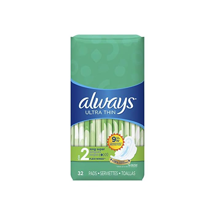 Always Ultra Thin Feminine Pads for Women