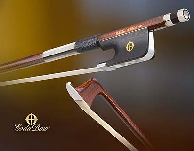 CodaBow Diamond GX Carbon Fiber 4/4 Cello Bow