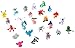 Fun Brick TM Pokemon Pikachu Monster Mini Action Figures Toy (Lot of 48 Piece), 1